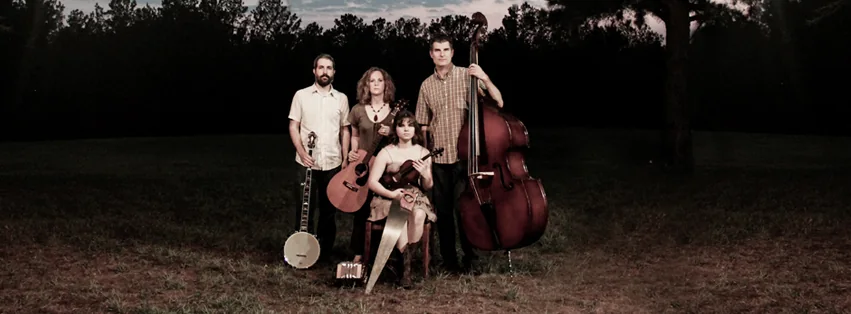 The Scrips in a nighttime band portrait from May 2012