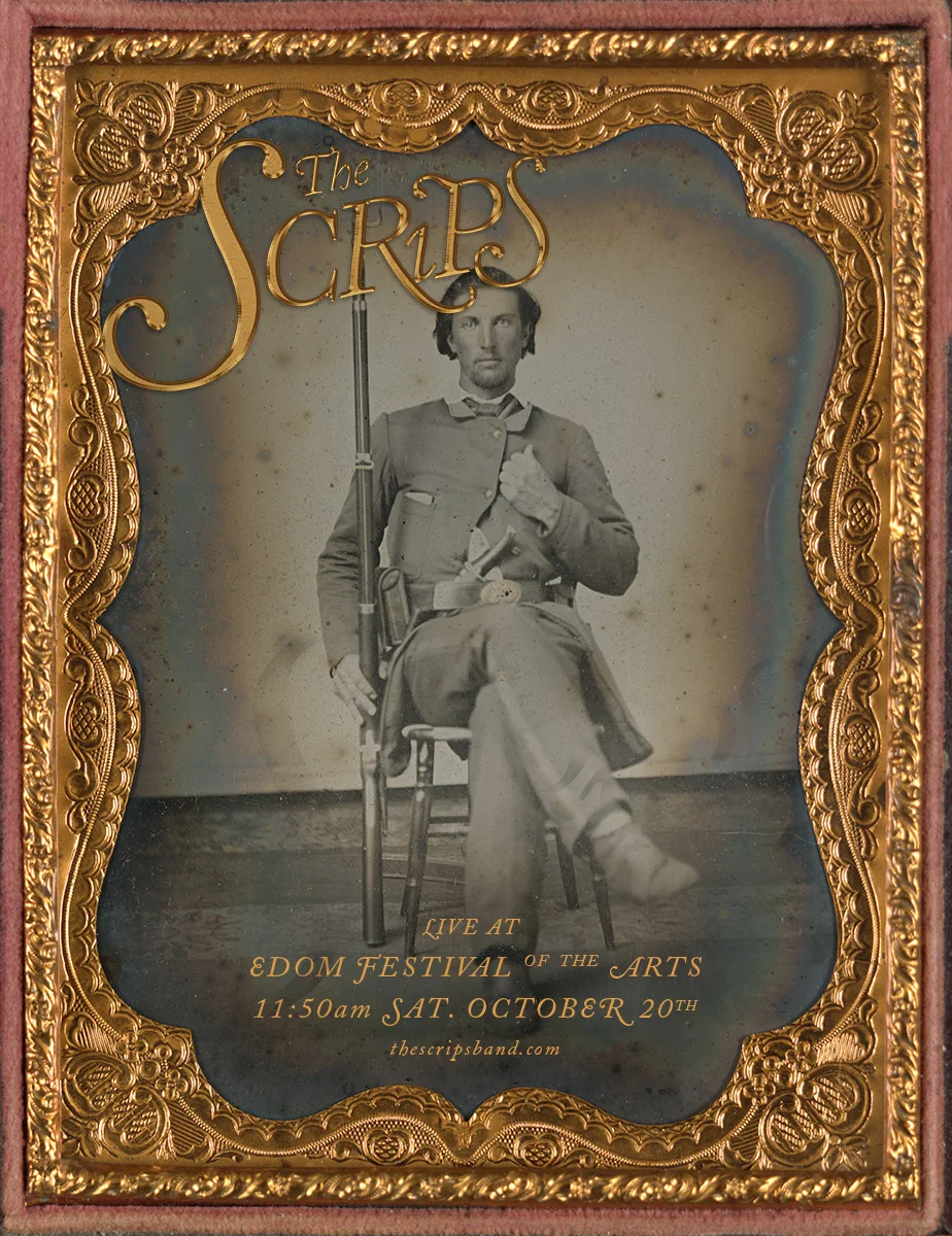 The Scrips Edom Festival of the Arts concert poster